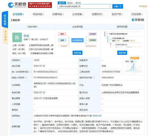 今日头条落子太原 新公司入驻山西综改示范区，深化区域布局